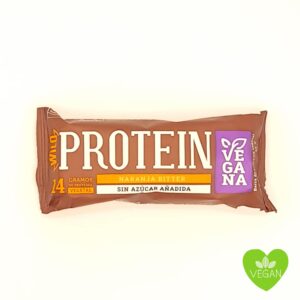 Barrita Wild Protein Naranja Bitter sin azúcar 45 grs