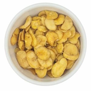 Habas fritas saladas